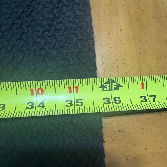 GANNI Basketweave Fit and Flare Dress In Black Size Large - Picture 9 of 10